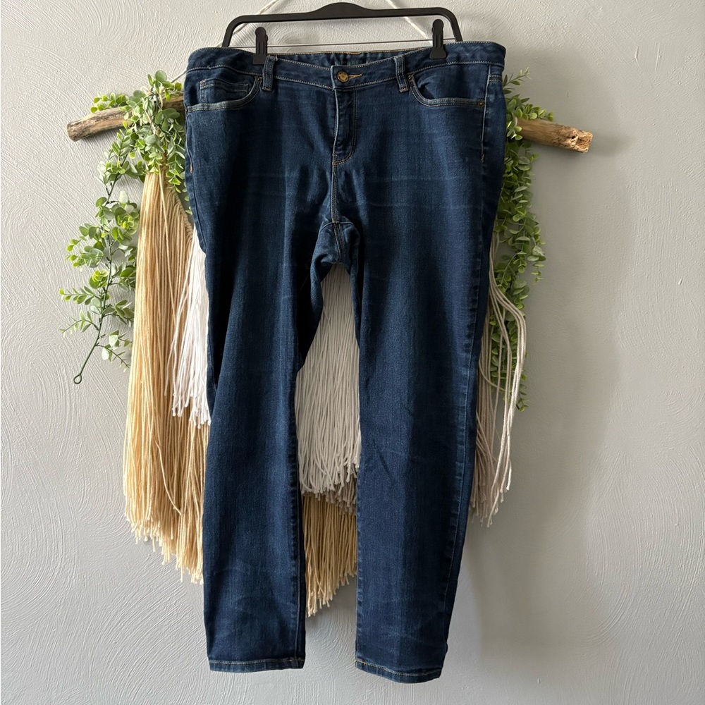 Michael Kors Indigo Straight Leg Jeans